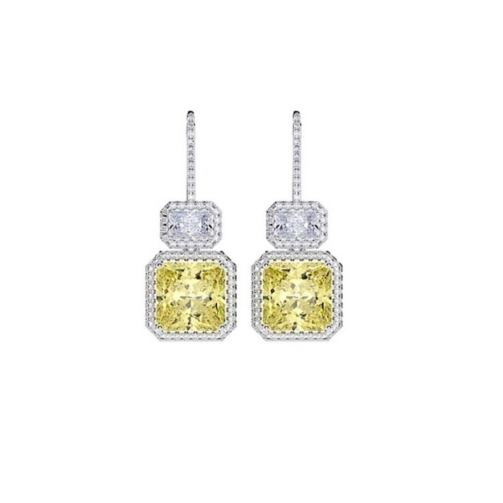 14k 5ct Canary Earrings